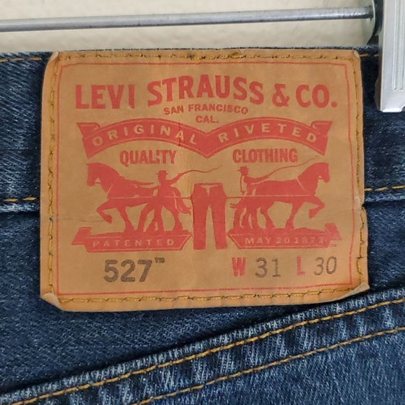 Levi's 527 Faded Boot Cut Jeans 31 - Picture 8 of 11